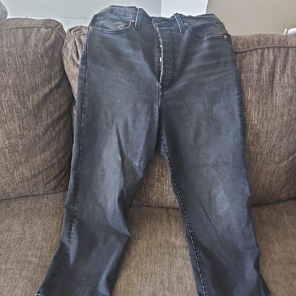 Levis Black Denim Jeans